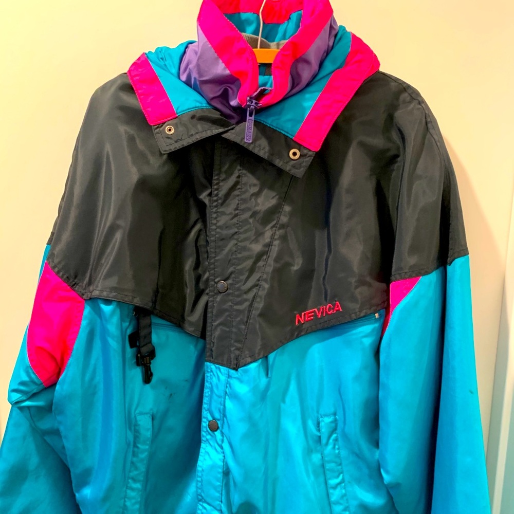 Vintage 90s Nevica Survival Ski Jacket size 42